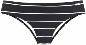 BENCH Bikinové nohavičky  čierna / biela