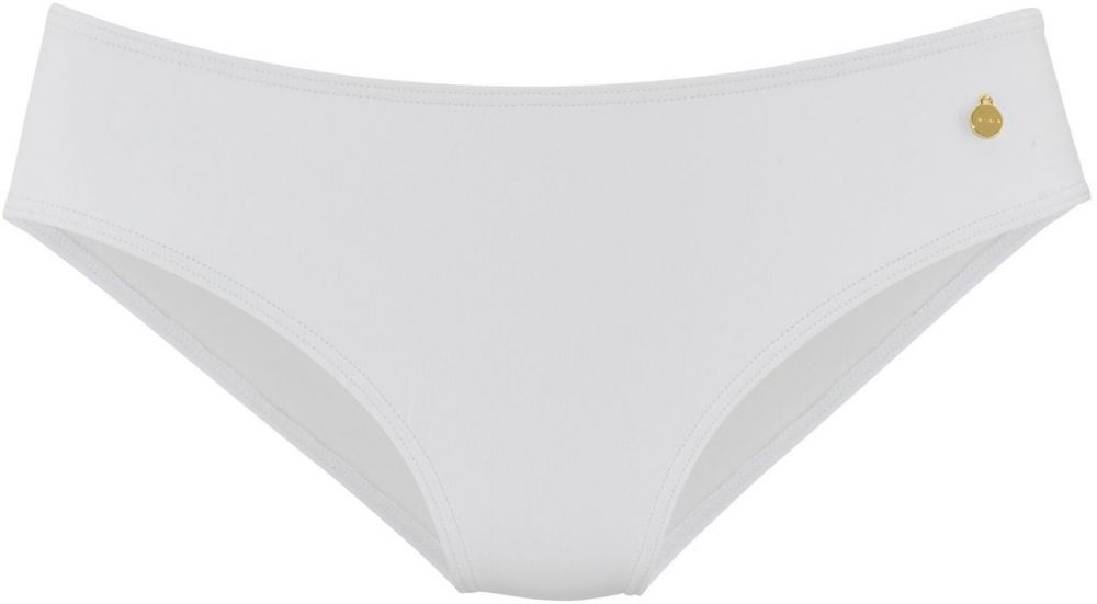 LASCANA Bikinové nohavičky  zlatá / biela