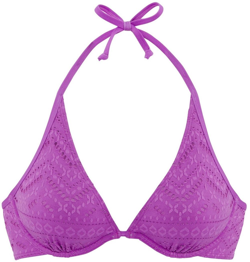 LASCANA Bikinový top  fialová
