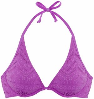 LASCANA Bikinový top  fialová