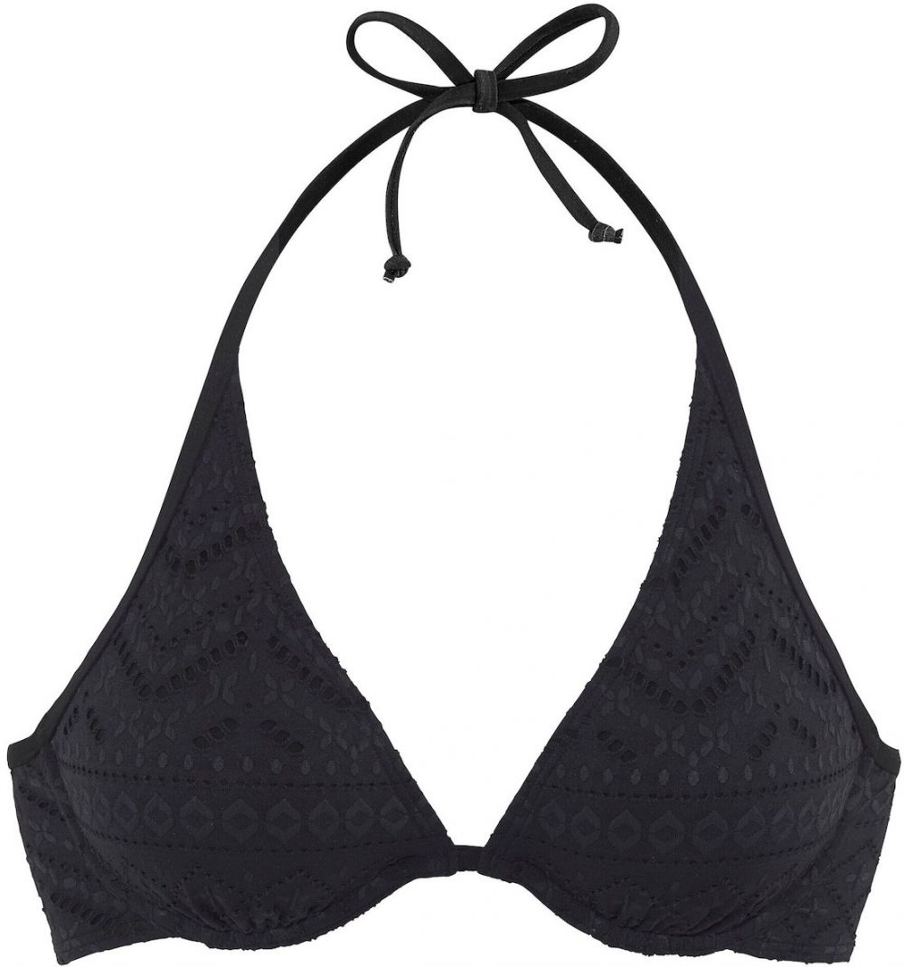 LASCANA Bikinový top  čierna