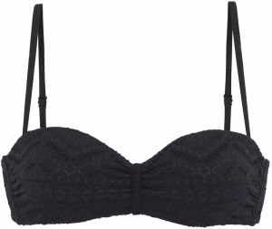 LASCANA Bikinový top  čierna