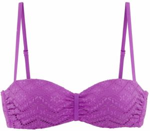 LASCANA Bikinový top  fialová