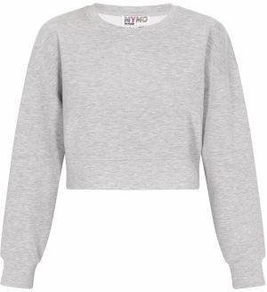 myMo ATHLSR Mikina 'Comfy'  sivá