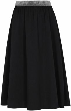 DreiMaster Klassik Sukňa 'Classic Look'  čierna / strieborná