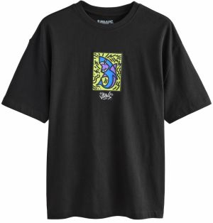 Next Tričko  modrá / žltá / fialová / čierna