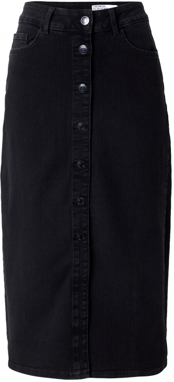 VERO MODA Sukňa 'VMNatty'  čierny denim