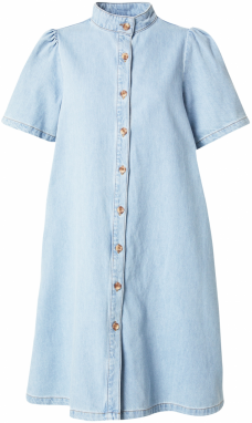 MSCH COPENHAGEN Košeľové šaty  modrá denim