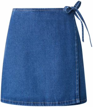 PIECES Sukňa 'PCFibbo'  modrá denim