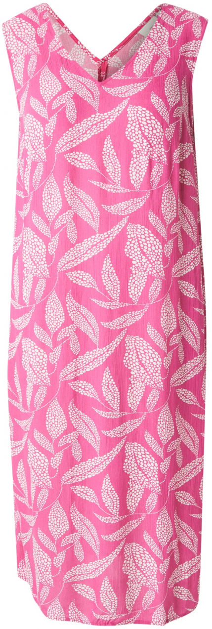 ONLY Carmakoma Šaty 'CARCALYPSO'  fuksia / biela