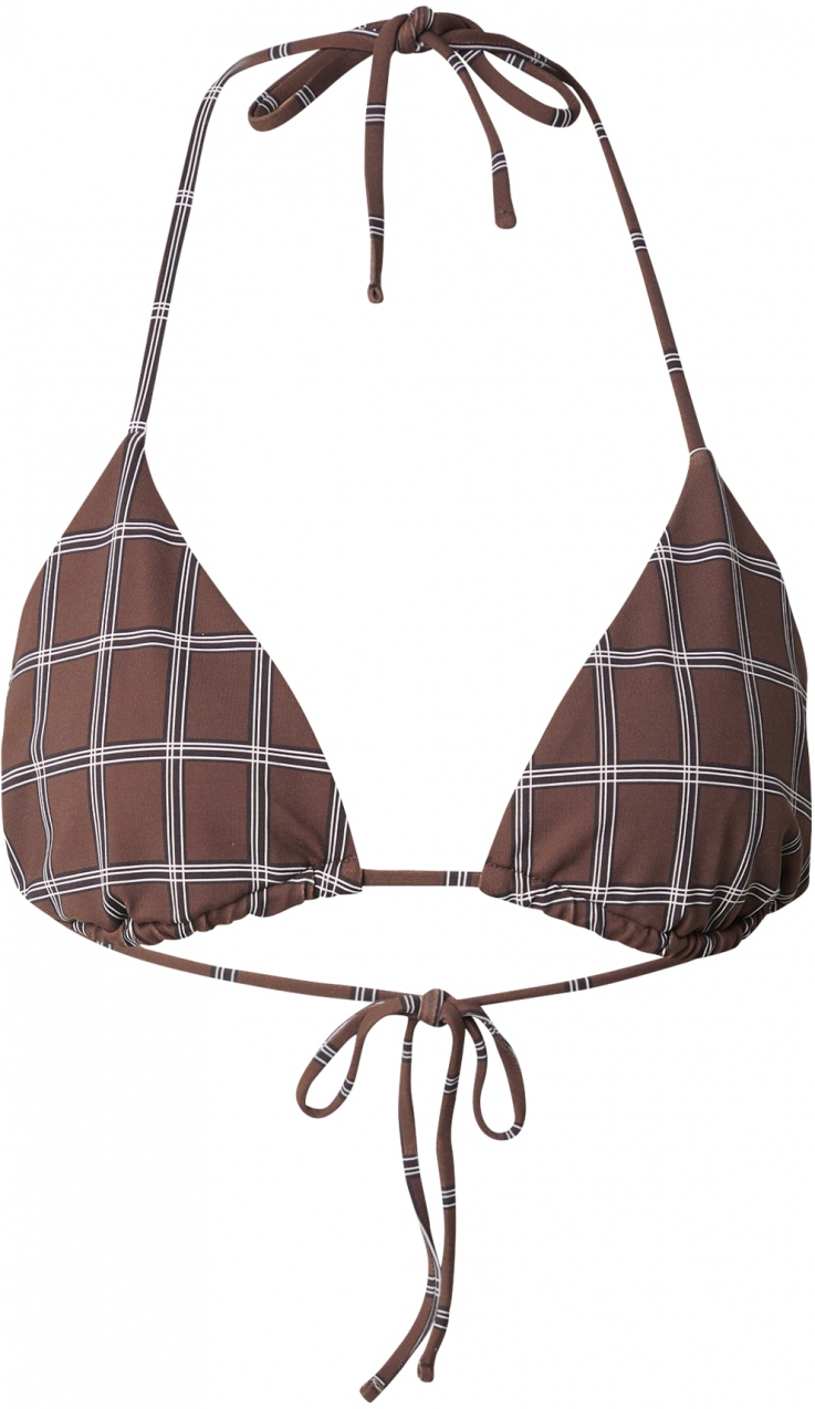 Samsøe Samsøe Bikinový top  gaštanová
