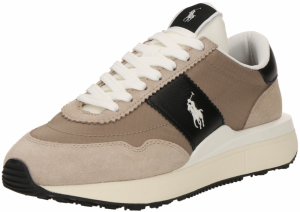 Polo Ralph Lauren Nízke tenisky  béžová / farba ťavej srsti / čierna