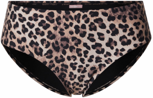 Hunkemöller Bikinové nohavičky 'Animalia Rio'  hnedá / kapučíno / čierna