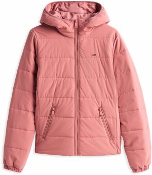 Tommy Jeans Prechodná bunda  svetloružová