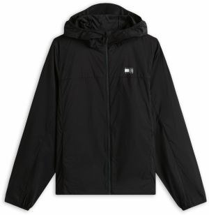 Tommy Jeans Prechodná bunda  sivá / čierna / biela