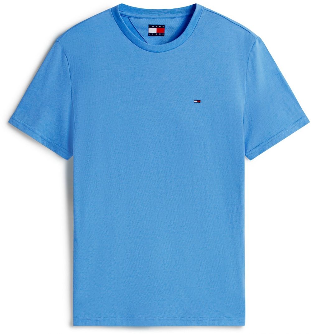 Tommy Jeans Tričko 'JASPE'  modrosivá