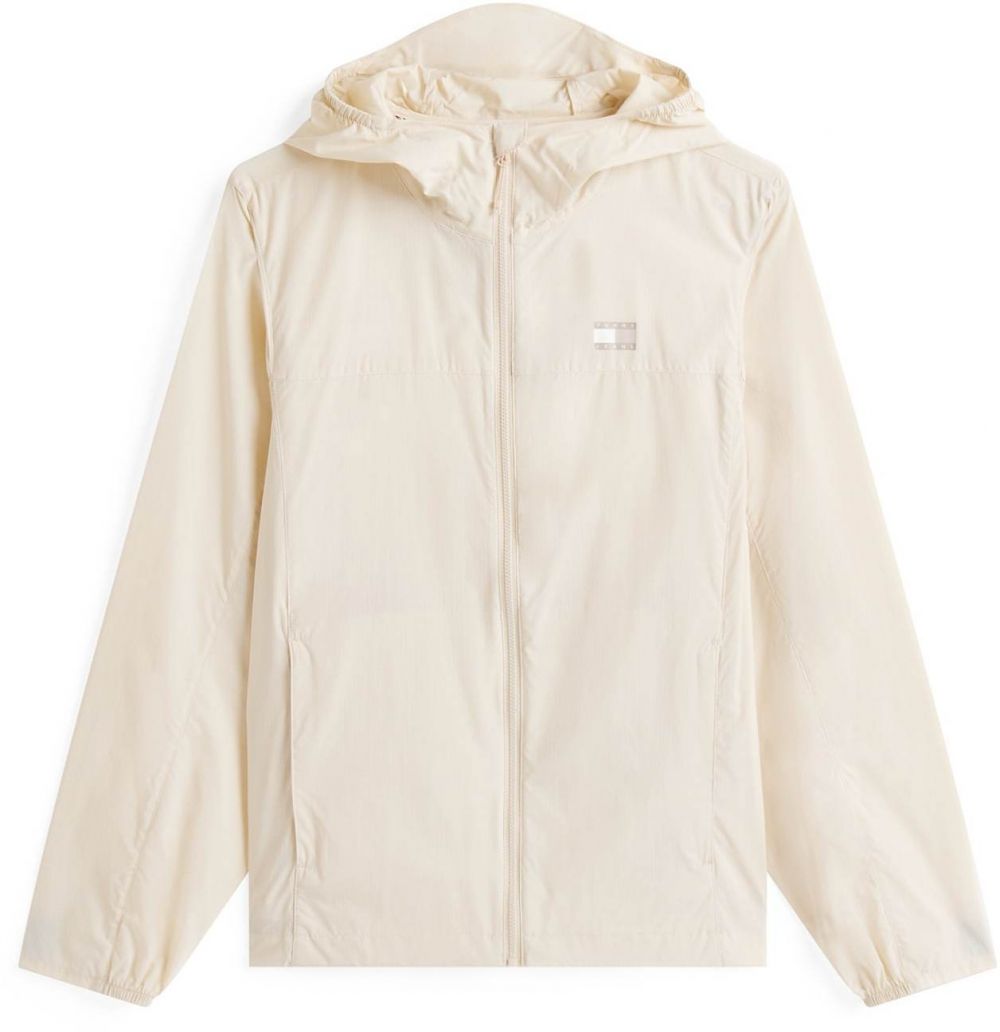 Tommy Jeans Prechodná bunda  béžová