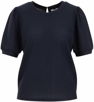 WE Fashion Tričko  námornícka modrá
