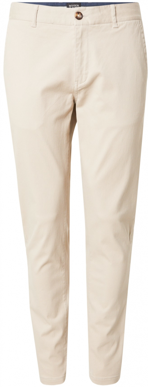 SCOTCH & SODA Chino nohavice 'Seasonal core - Mott'  béžová