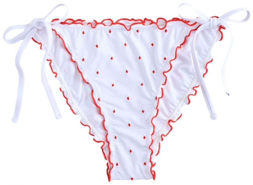 Next Bikinové nohavičky  červená / biela