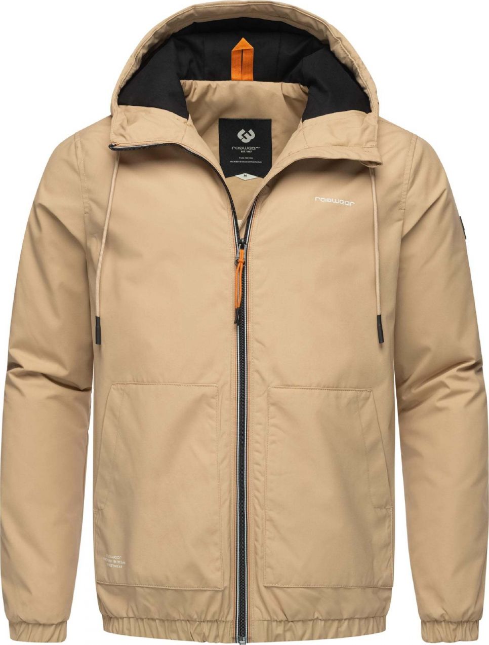 Ragwear Prechodná bunda 'Windeyer'  piesková / čierna