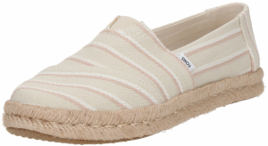 TOMS Espadrilky  ružová / biela / biela ako vlna