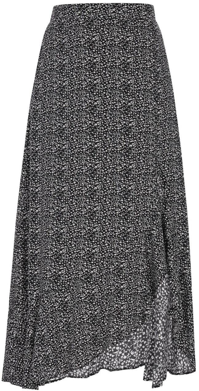 Usha Sukňa 'Fashion Look'  čierna / biela