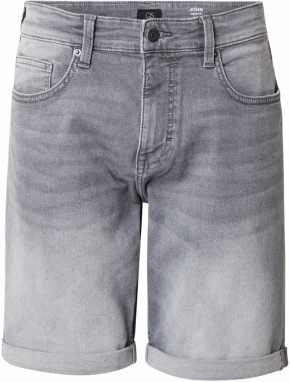 QS Džínsy 'John'  sivý denim