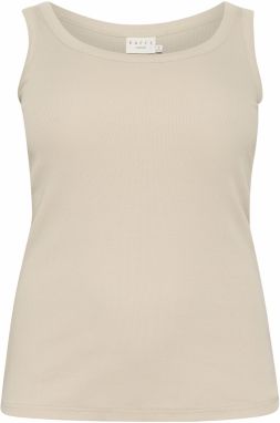 KAFFE CURVE Top 'KCCarina'  svetlosivá