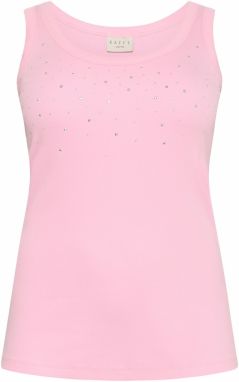KAFFE CURVE Top 'KCcarina'  ružová