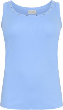 KAFFE CURVE Top 'KCCarina'  azúrová