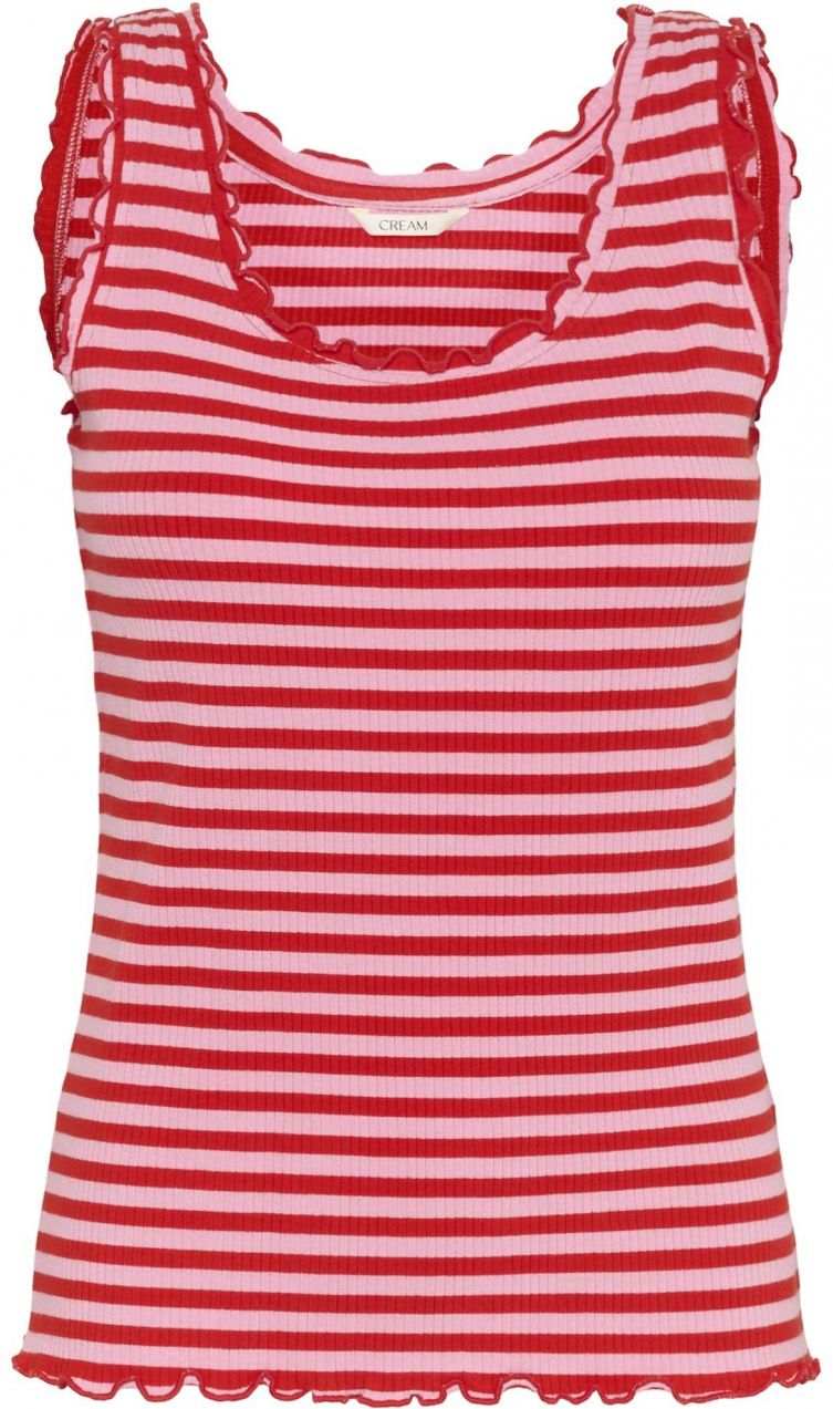 Cream Top 'Ribba'  eozín / červená