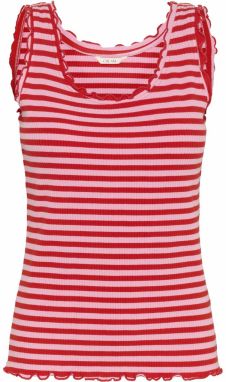 Cream Top 'Ribba'  eozín / červená
