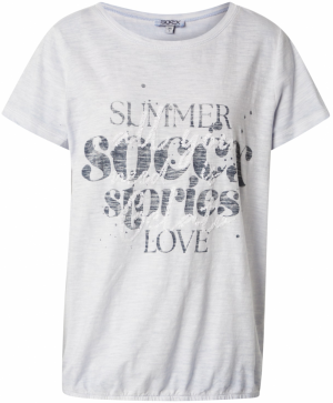 Soccx Tričko  svetlomodrá / tmavomodrá