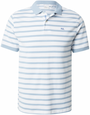 Pepe Jeans Tričko 'River'  modrosivá / biela