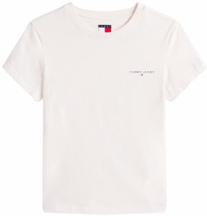 Tommy Jeans Tričko  námornícka modrá / biela