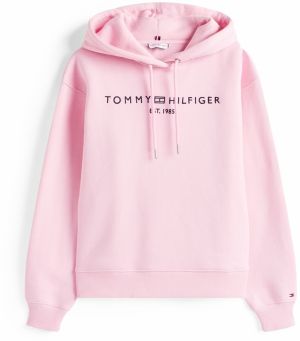 TOMMY HILFIGER Mikina  svetloružová / čierna