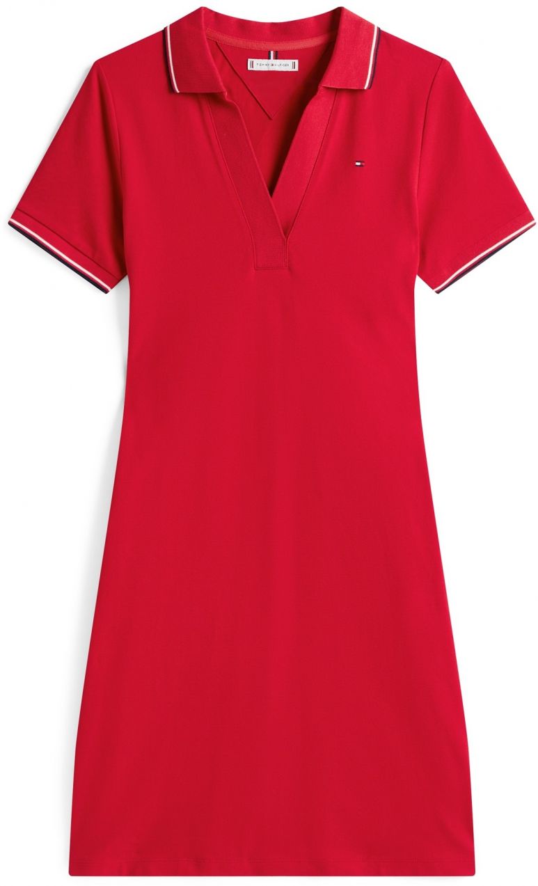 TOMMY HILFIGER Šaty '1985'  námornícka modrá / červená / biela