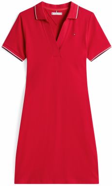 TOMMY HILFIGER Šaty '1985'  námornícka modrá / červená / biela