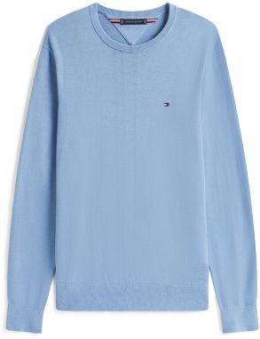 TOMMY HILFIGER Sveter 'ESSENTIAL'  svetlomodrá
