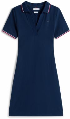 TOMMY HILFIGER Šaty '1985'  námornícka modrá / červená / biela