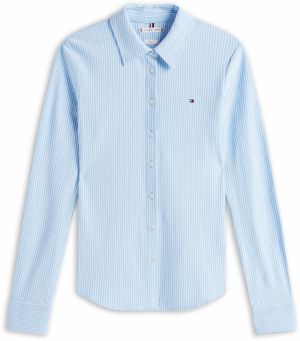 TOMMY HILFIGER Blúzka '1985'  svetlomodrá / biela