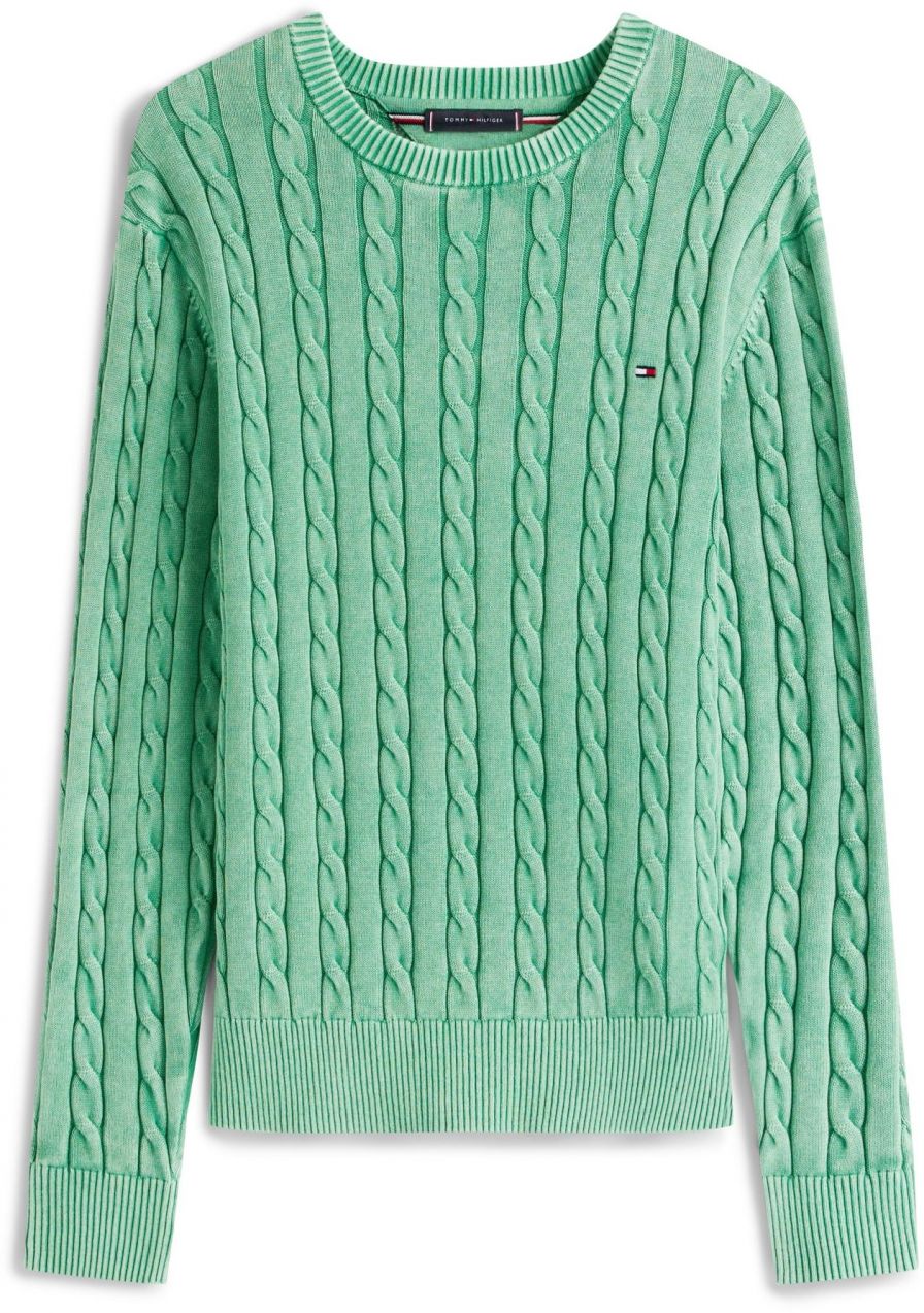 TOMMY HILFIGER Sveter 'CLASSIC'  zelená