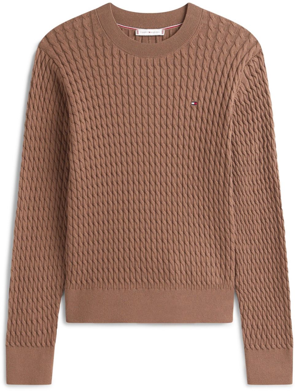 TOMMY HILFIGER Sveter  hnedá