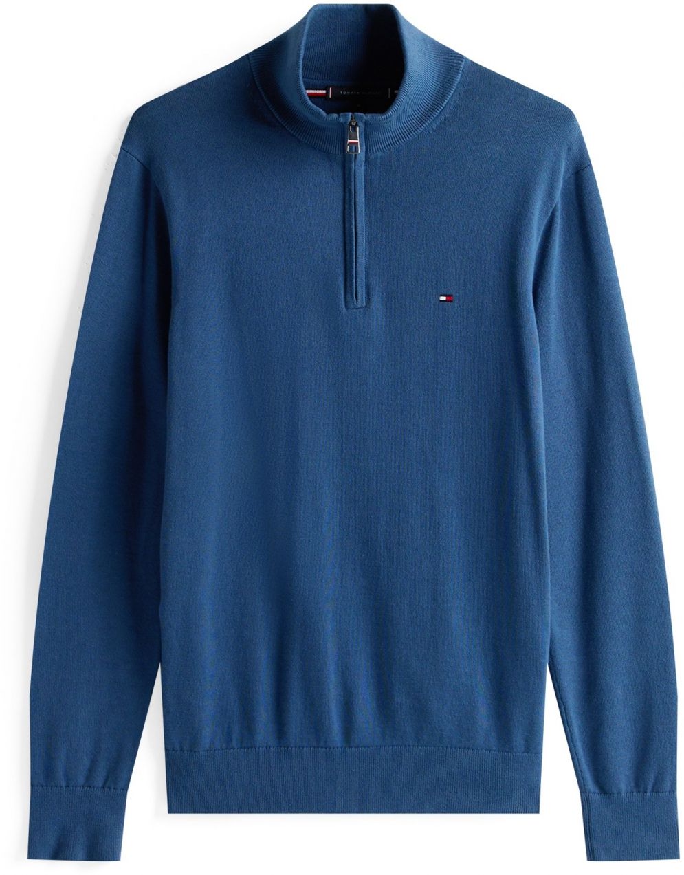 TOMMY HILFIGER Sveter 'ESSENTIAL'  modrá