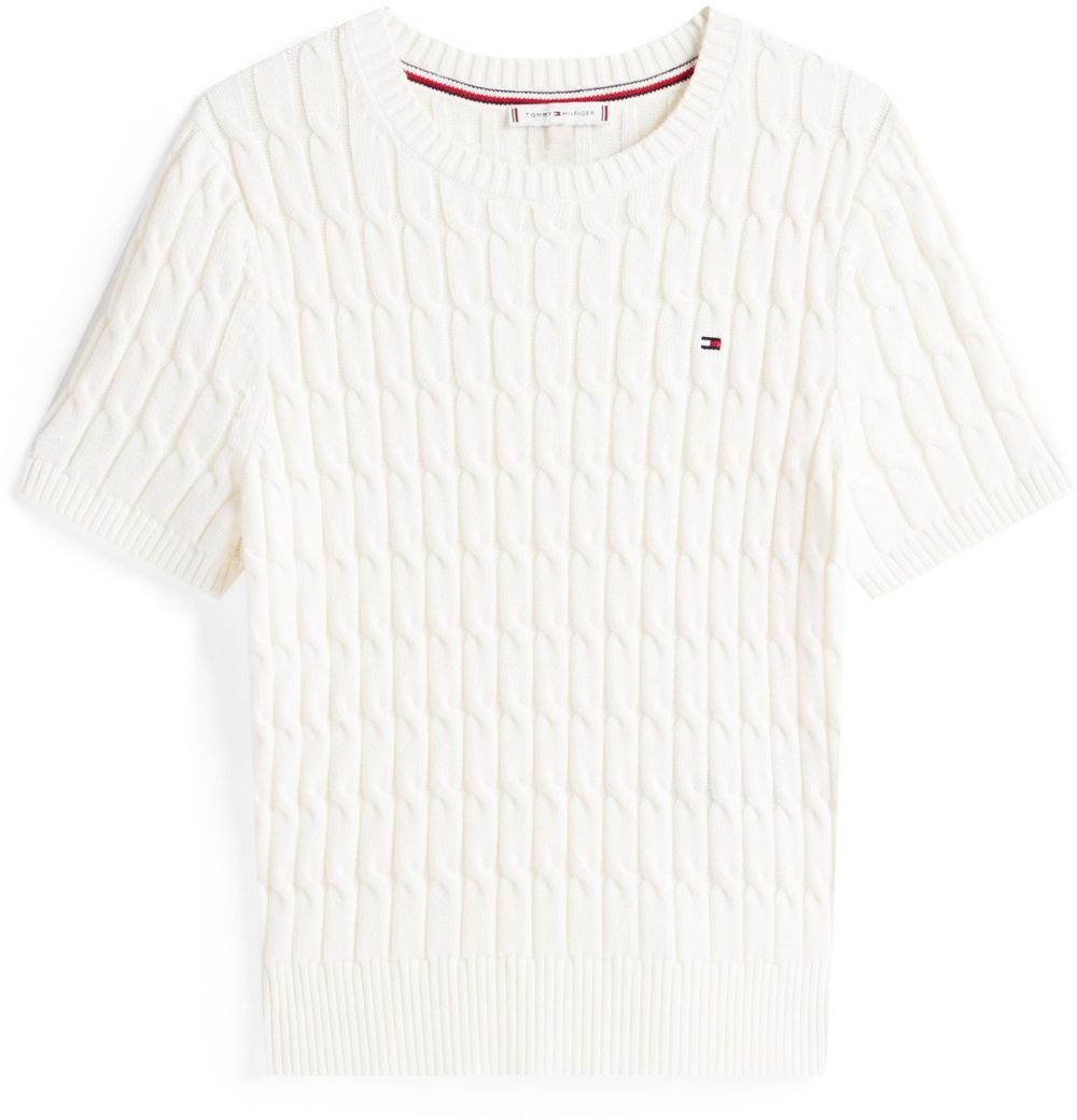 TOMMY HILFIGER Sveter  námornícka modrá / červená / biela