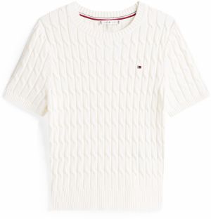 TOMMY HILFIGER Sveter  námornícka modrá / červená / biela