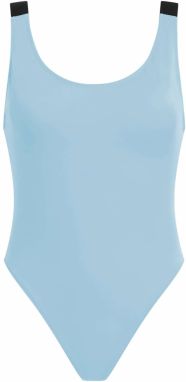Calvin Klein Swimwear Jednodielne plavky  svetlomodrá / čierna / biela