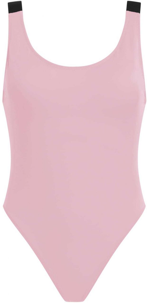 Calvin Klein Swimwear Jednodielne plavky  staroružová / čierna / biela