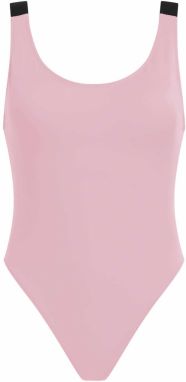 Calvin Klein Swimwear Jednodielne plavky  staroružová / čierna / biela